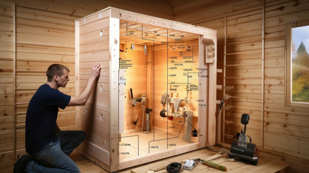 Sauna bauen