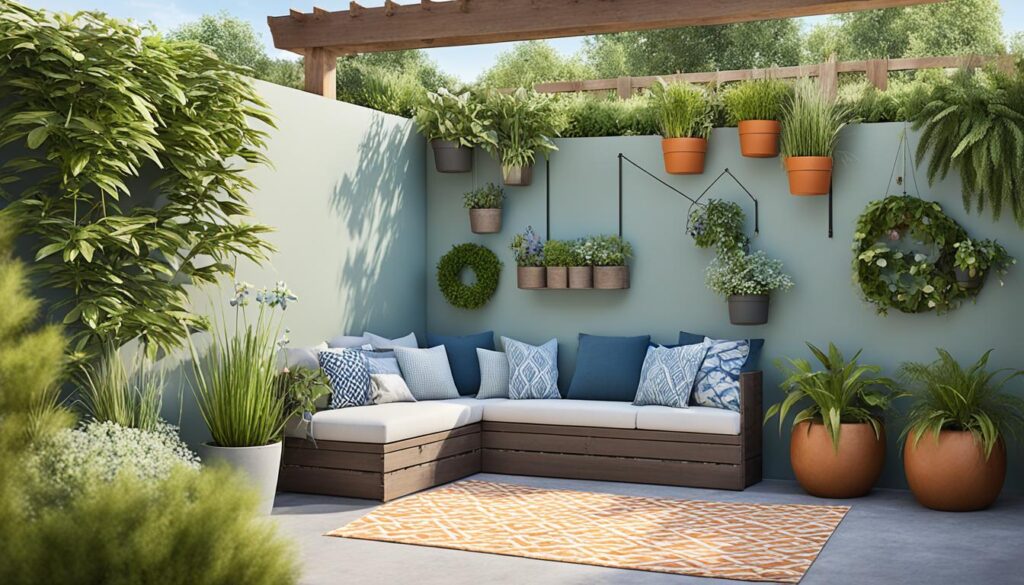 sichtschutz gartenanlage