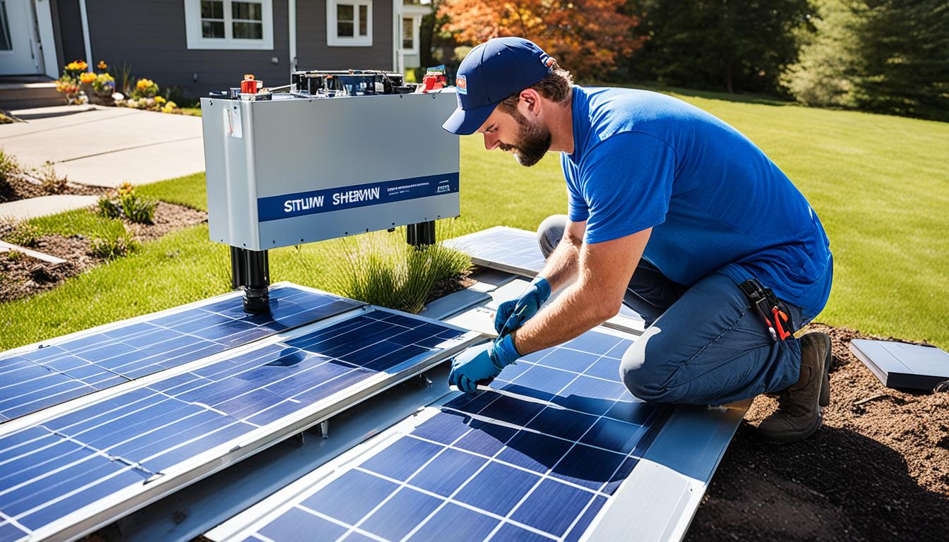 solarmodul halterung selber bauen