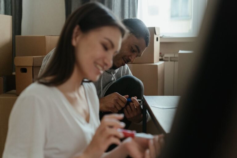 Erste gemeinsame Wohnung nach der Hochzeit